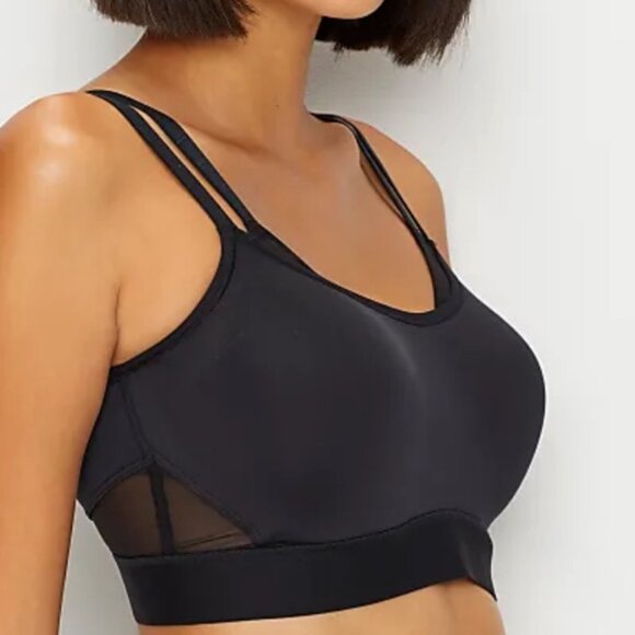 NATORI Gravity High Impact Underwire Sports Bra Black Size 30DDD - Picture 2 of 10
